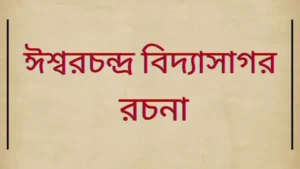 ঈশ্বরচন্দ্র বিদ্যাসাগর রচনা